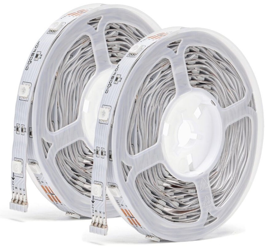Aigostar - Regulowany pasek LED RGBW/18W/12V 2x5 m Wi-Fi