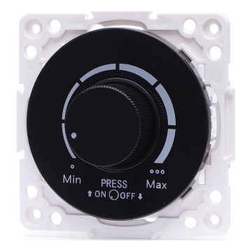 Aigostar - Ściemniacz bezramkowy 250V/10A czarny