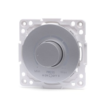 Aigostar - Ściemniacz obrotowy 300W/230V srebrny
