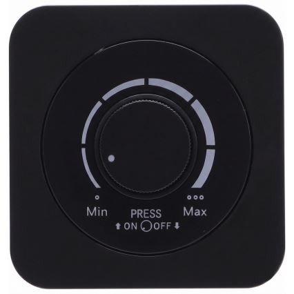 Aigostar - ściemniacz z ramką 250V/10A czarny