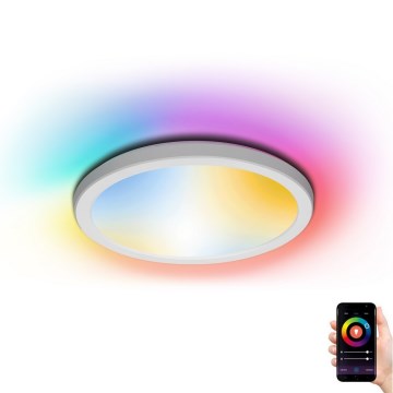 Aigostar - Ściemnialna lampa sufitowa RGBW LED/19W/230V 2700-6500K Wi-Fi