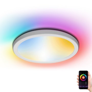 Aigostar - Ściemnialna lampa sufitowa RGBW LED/22W/230V 2700-6500K Wi-Fi