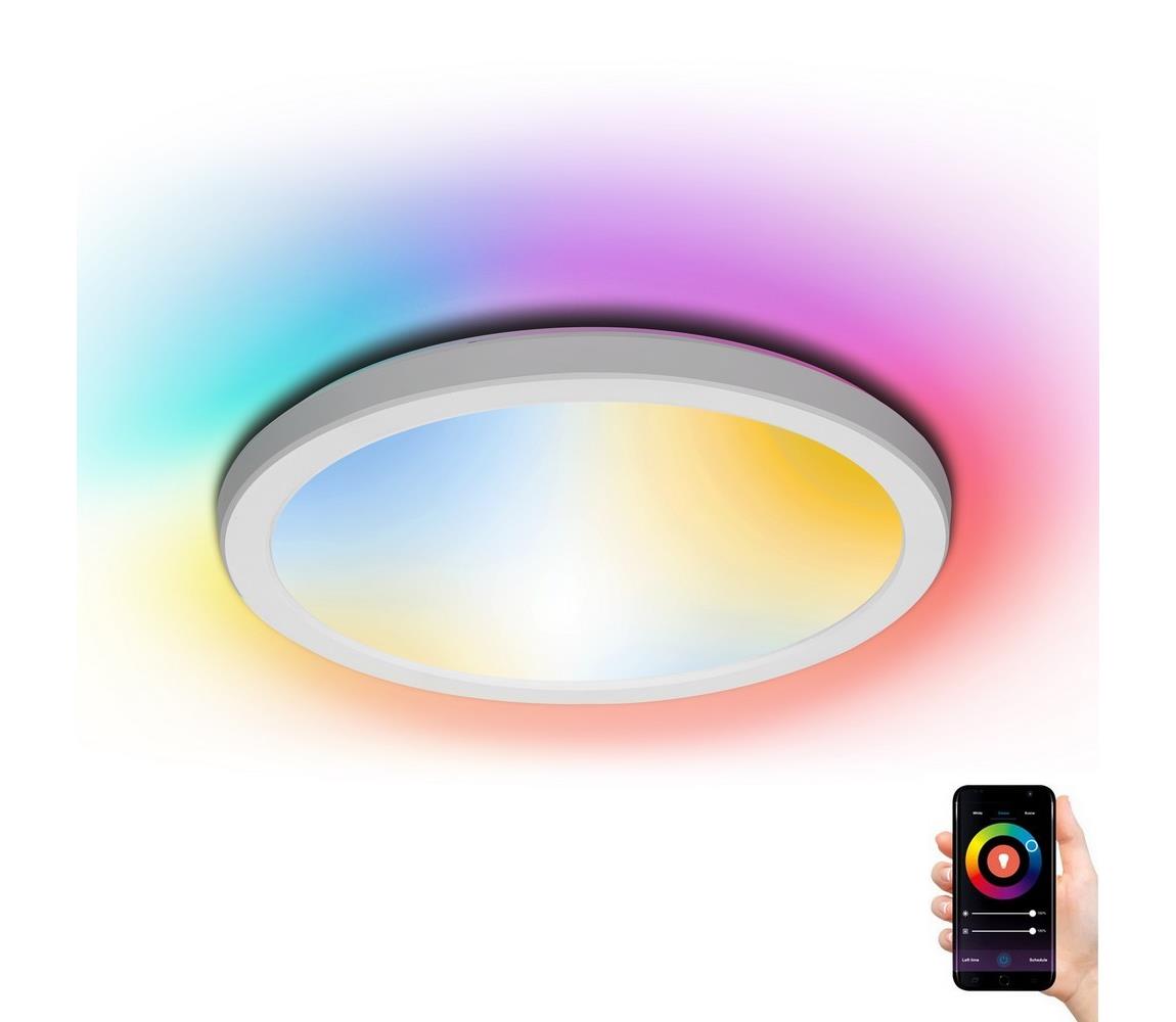 - Ściemnialna lampa sufitowa RGBW LED/22W/230V 2700-6500K Wi-Fi