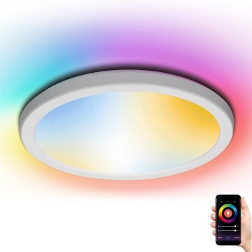 Aigostar - Ściemnialna lampa sufitowa RGBW LED/25W/230V 2700-6500K Wi-Fi