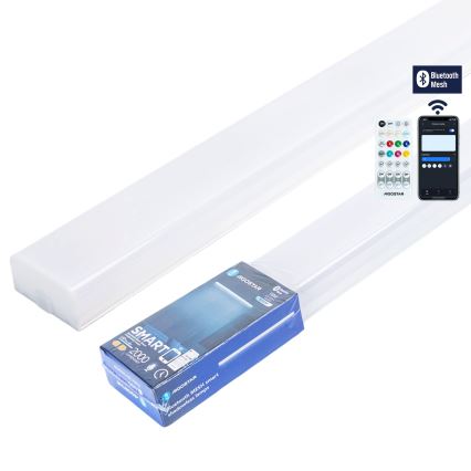 Aigostar - LED Ściemnialna świetlówkowa oprawa MESH LED/18W/230V 6500K + pilot zdalnego sterowania