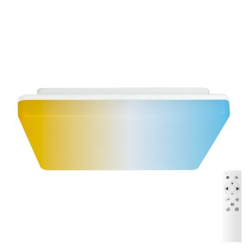 Aigostar - Ściemnialna oprawa sufitowa LED do łazienki LED/18W/230V 3000K-6500K IP54 + pilot zdalnego sterowania