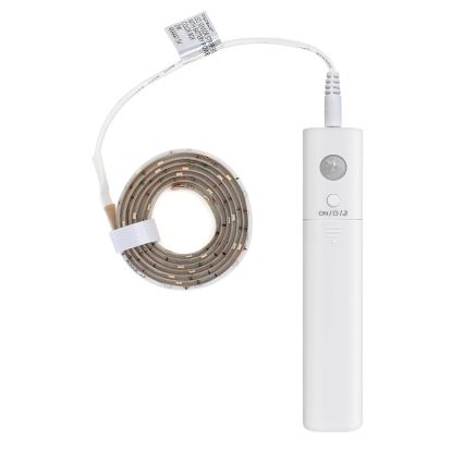 Aigostar - Ściemnialna taśma LED z czujnikiem 1m LED/2W/4xAAA 3000K IP65