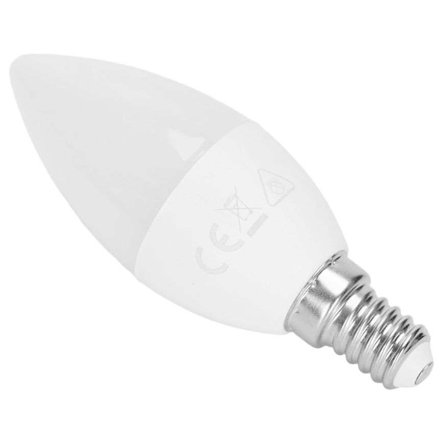 Aigostar - ściemnialna żarówka LED RGBW C37 E14/6W/230V 3000K + pilot zdalnego sterowania
