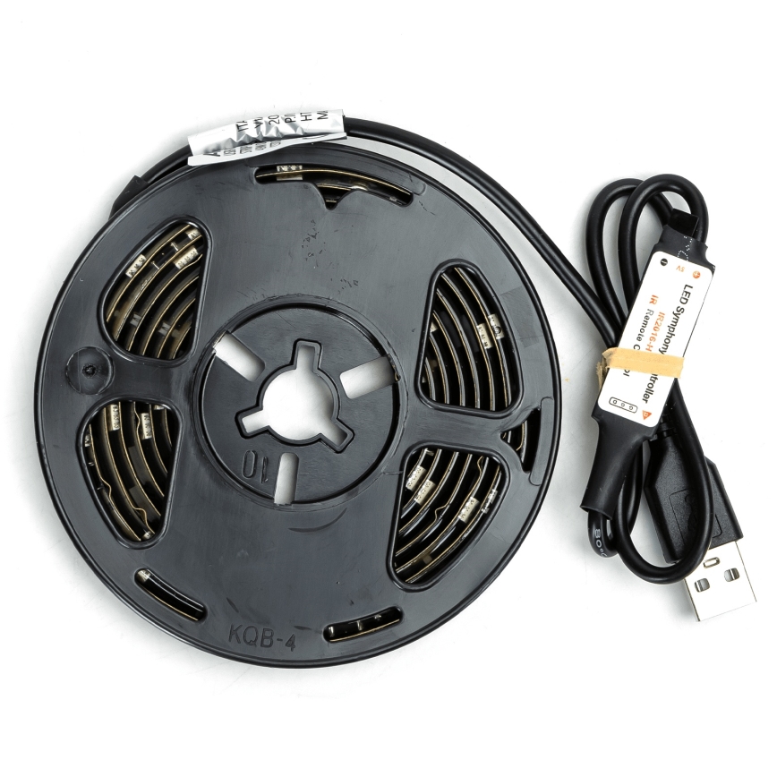 Aigostar - Ściemnialna taśma LED RGBIC 2 m LED/4,9W/5V + pilot zdalnego sterowania