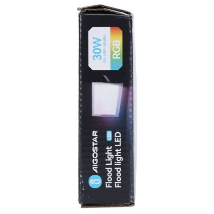 Aigostar - Reflektor LED RGB ściemnialny LED/30W/230V IP65 + zdalne sterowanie