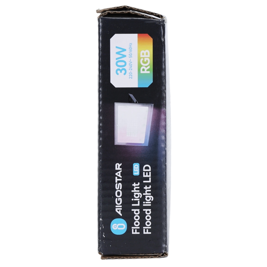 Aigostar - Reflektor LED RGB ściemnialny LED/30W/230V IP65 + zdalne sterowanie