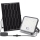 Aigostar - ściemnialny solarny reflektor LED z czujnikiem / 120W / 3,4V 6500K IP66 8000 mAh + zdalne sterowanie