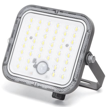 Aigostar - ściemnialny solarny reflektor LED z czujnikiem LED/80W/3,4V 6500K IP66 4000 mAh + zdalne sterowanie