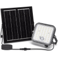 Aigostar - ściemnialny solarny reflektor LED z czujnikiem LED/80W/3,4V 6500K IP66 4000 mAh + zdalne sterowanie