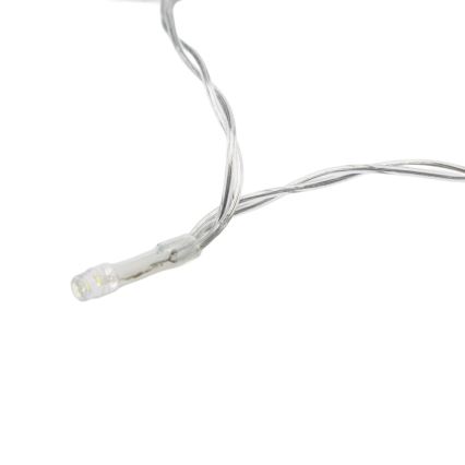 Aigostar - LED ściemnialny zewnętrzny łańcuch świąteczny z czujnikiem ruchu 100xLED/3xAA 12m ciepła biała + pilot