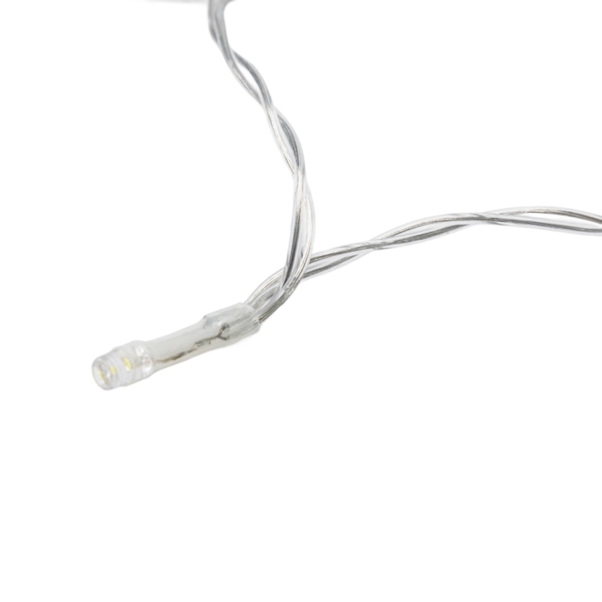 Aigostar - LED ściemnialny zewnętrzny łańcuch świąteczny z czujnikiem ruchu 100xLED/3xAA 12m ciepła biała + pilot