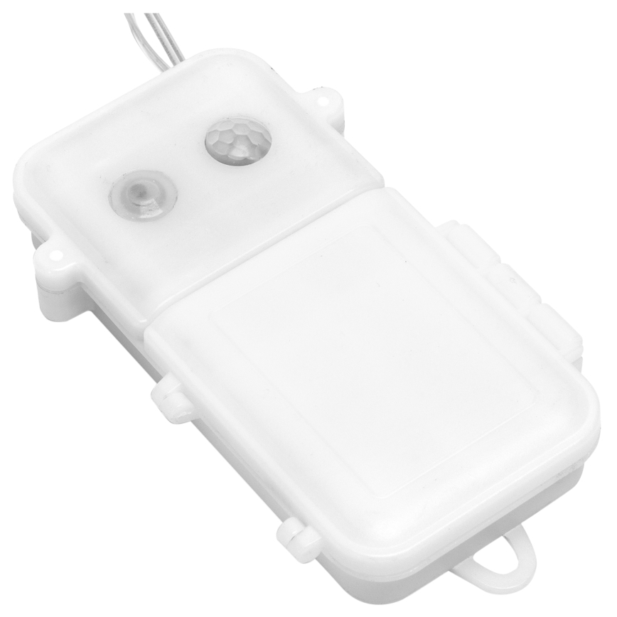 Aigostar - LED ściemnialny zewnętrzny łańcuch świąteczny z czujnikiem ruchu 100xLED/3xAA 12m ciepła biała + pilot
