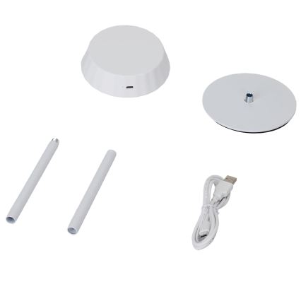Aigostar - Ściemniana lampa stołowa LED AMBIENT LED/2,4W/5V 3000-6500K biała