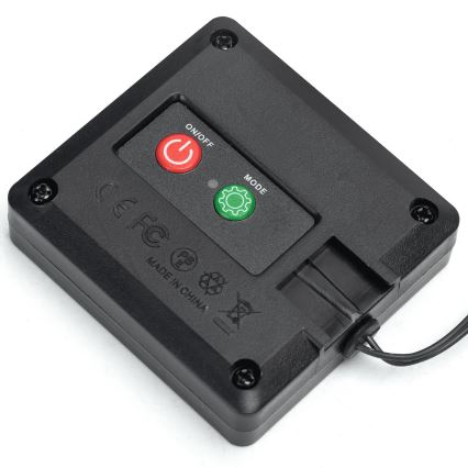 Aigostar - Solarna dekoracja LED 102xLED/2x0,7m IP65 300 mAh, ciepłe białe światło, bluszcz