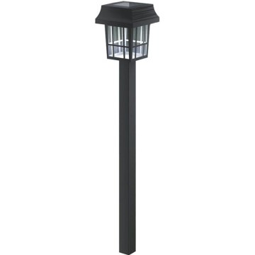 Aigostar - Solarna lampa LED/2V 6500K IP44 40 mAh czarna