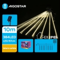 Aigostar - Solarny łańcuch bożonarodzeniowy LED 384xLED/13m 1200 mAh IP65 ciepła biel
