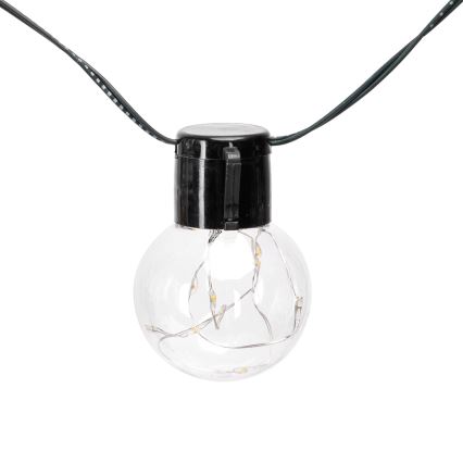 Aigostar - Solarny łańcuch świąteczny 20 diod LED/8 funkcji 11,5m IP65 wielokolorowy