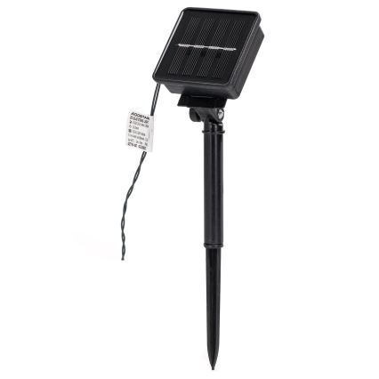 Aigostar - Solarny łańcuch 50 diod LED/8 funkcji 800 mAh 12 m IP65 wielokolorowy