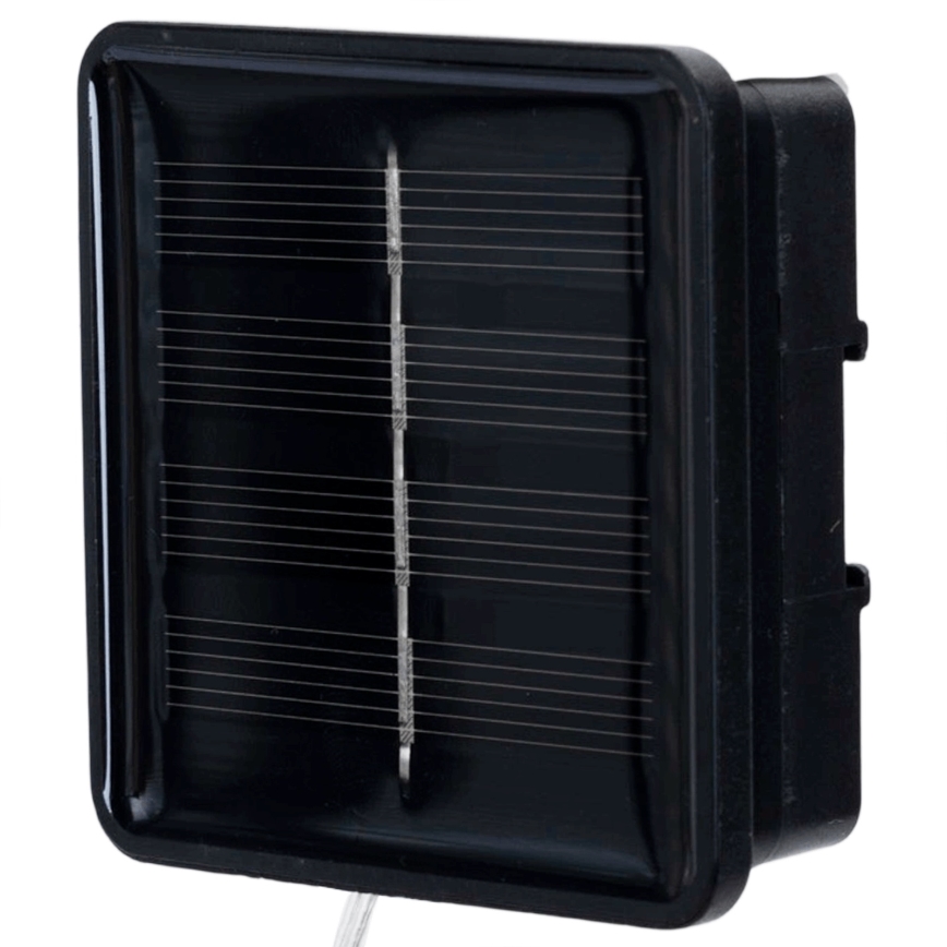 Aigostar - Solarny łańcuch świąteczny, 200 diod LED, 8 trybów, 22 m, IP65, zimna biel, 800 mAh