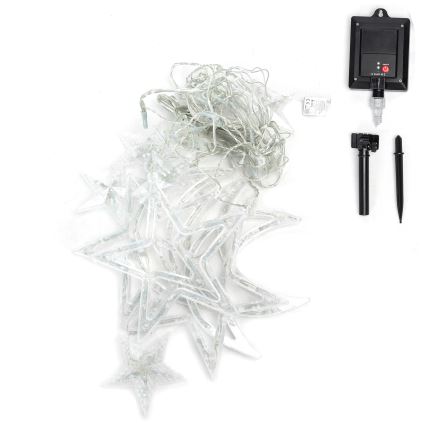 Aigostar - Girlanda solarna LED 120xLED/8 funkcji 3x0,6 m 500 mAh IP65 wielokolorowa