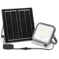 Aigostar - Solarny reflektor LED ściemnialny/50W/3,4V 3000/4000/6500K IP66 4000 mAh + zdalne sterowanie
