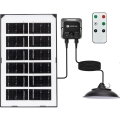 Aigostar - Solarny żyrandol LED z czujnikiem LED/35W/12V 3000 mAh 6500K śr. 15 cm + pilot
