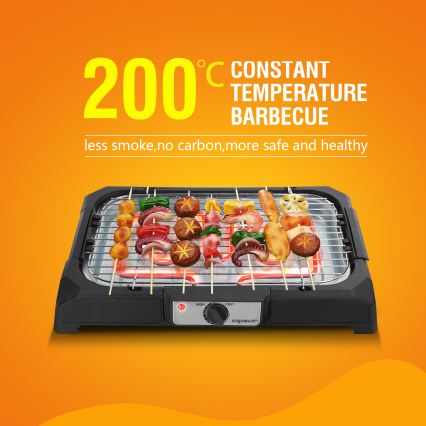 Aigostar - Stołowy grill elektryczny 2000W/230V
