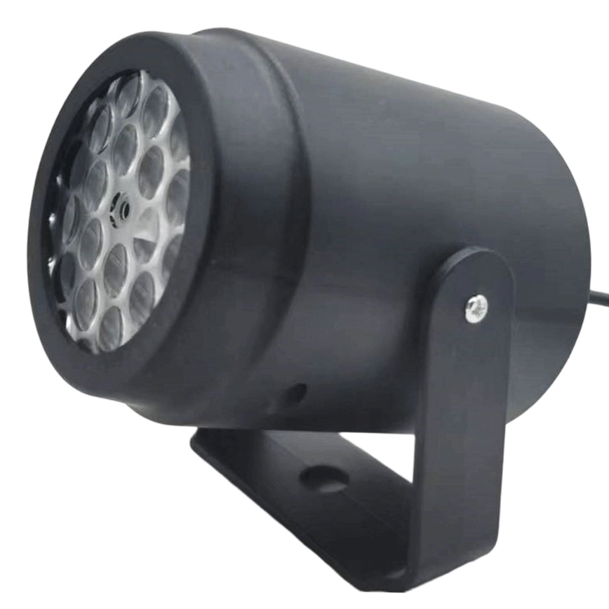 Aigostar - Świąteczny projektor LED płatków śniegu LED/5W/230V wielokolorowy