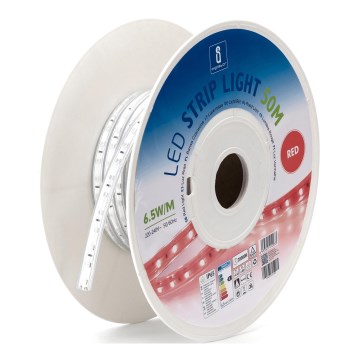 Aigostar - Taśma LED/325W/230V 50m czerwona IP65