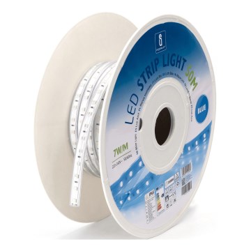 Aigostar - Taśma LED LED/350W/230V 50m niebieska IP65