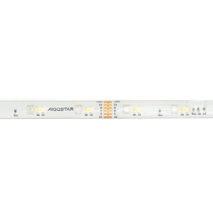 Aigostar - LED RGB Ściemnialna taśma 5m MESH Smart LED/24W/230V 2700-6500K + pilot zdalnego sterowania