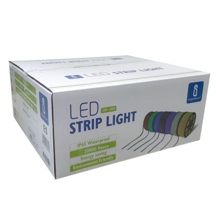 Aigostar - Taśma LED zewnętrzna 50 m, 300 W, 230 V, niebieska, IP65