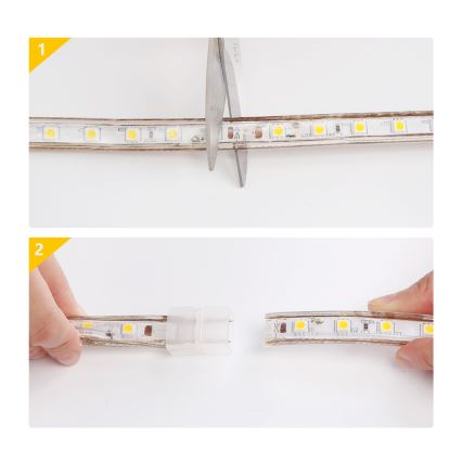Aigostar - Taśma LED zewnętrzna 50m LED/350W/230V 3000K IP65