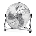 Aigostar - Wentylator podłogowy 100W/230V śr. 54 cm, błyszczący chrom