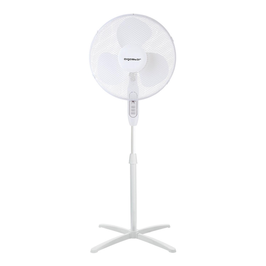 Aigostar - Wentylator podłogowy 40W/230V 120 cm biały