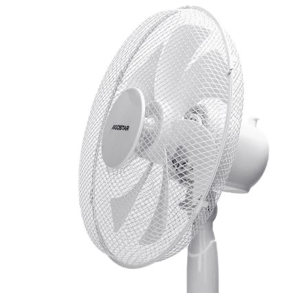 Aigostar - Wentylator podłogowy 50W/230V 120 cm biały
