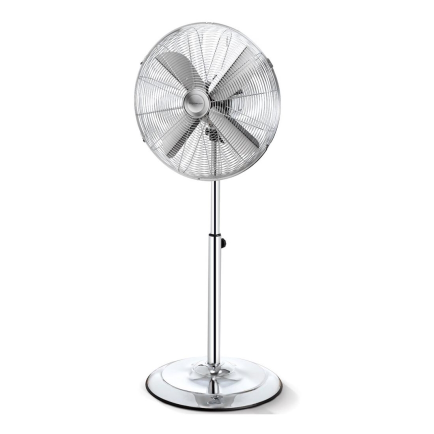 Aigostar - Wentylator podłogowy 50W/230V 44,8 cm chrom błyszczący