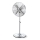 Aigostar - Wentylator podłogowy 50W/230V 44,8 cm chrom błyszczący