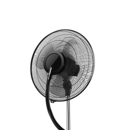 Aigostar - Wentylator podłogowy z efektem mgły MIST 95W/230V + pilot zdalnego sterowania