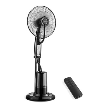 Aigostar - Wentylator podłogowy z natryskiem wodnym 75W/230V + pilot
