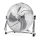 Aigostar - Wentylator stojący 100 W/230 V śr. 54 cm, błyszczący chrom
