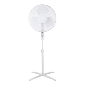 Aigostar - Wentylator stojący 40 W/230 V, średnica 40 cm, biały
