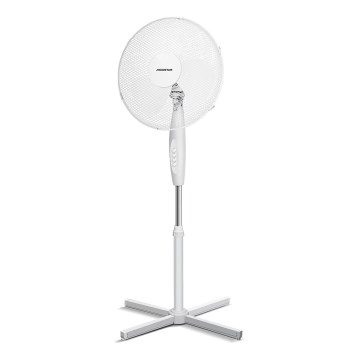 Aigostar - Wentylator stojący 45W/230V śr. 41 cm biały
