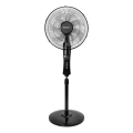 Aigostar - Wentylator stojący 50 W/230 V czarny + pilot zdalnego sterowania