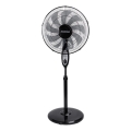 Aigostar - Wentylator stojący 55W/230V 130 cm czarny + z pilotem
